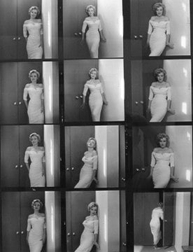 Philippe Halsman,  Marilyn Monroe, 1952 (Contact Sheet)