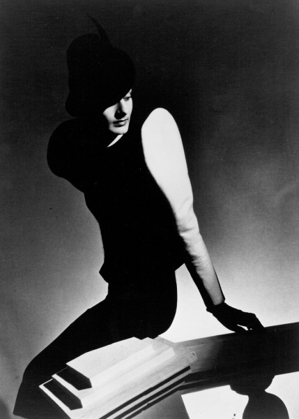 Horst P. Horst, White Sleeve: Clothing and hat by Robert Piguet, Paris, 1936