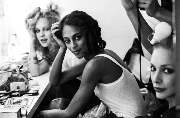 Arthur Elgort, Alva Chinn, Rosie Vela, and Karen Bjornson, Halston, 1977