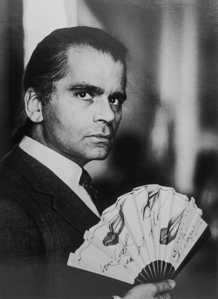 Arthur Elgort, Karl Lagerfeld, Paris, 1983