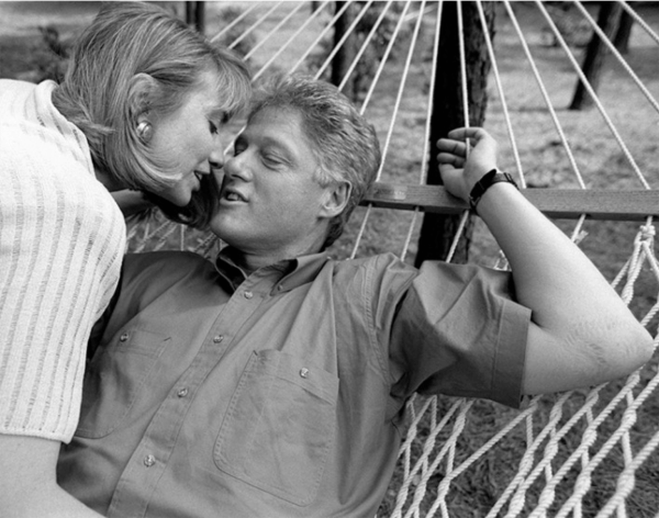 Harry Benson, Bill and Hillary Clinton, Little Rock, Arkansas, 1992