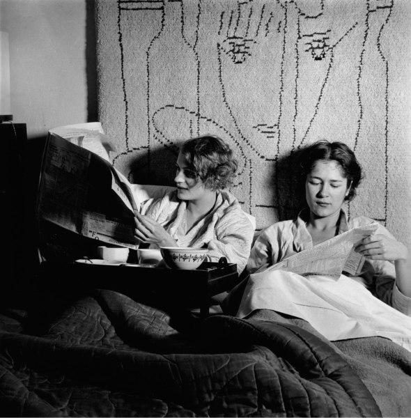 Theodore Miller&nbsp;, Lee Miller and Tanja Ram, Paris, 1931