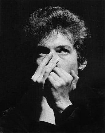 Bob Dylan Playing Harmonica, Lincoln Center, New York City 1964