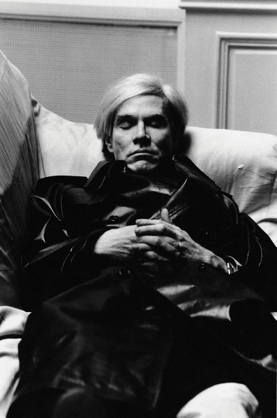 Helmut Newton, Andy Warhol, Paris, 1976