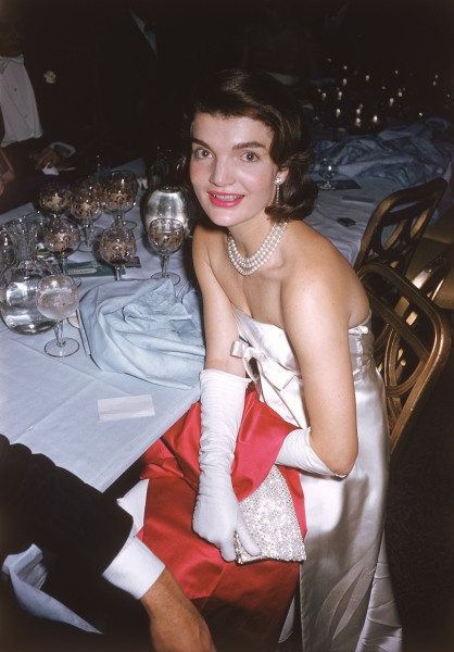 Slim Aarons, Jacqueline Kennedy, 1959: The &lsquo;April in Paris&rsquo; Ball at the Waldorf-Astoria Hotel, New York