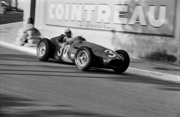 Jesse Alexander, Jean Behra in Maserati 250F, Grand Prix of Monaco, 1956