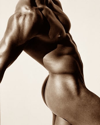 Herb Ritts, Paul - Torso, Los Angeles, 1990