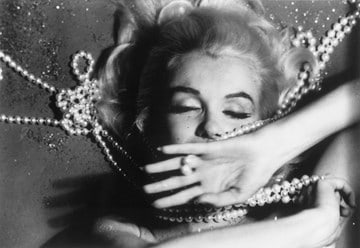 Bert Stern, Marilyn Monroe: From The Last Sitting, 1962 (Pearls, hand over face)