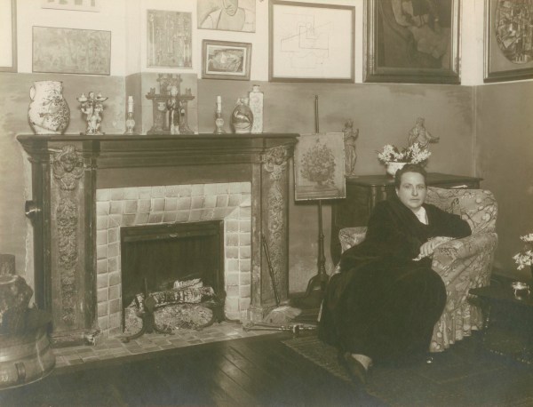 Henri Manuel, Gertrude Stein, Rue des Fleurus Paris, 1924