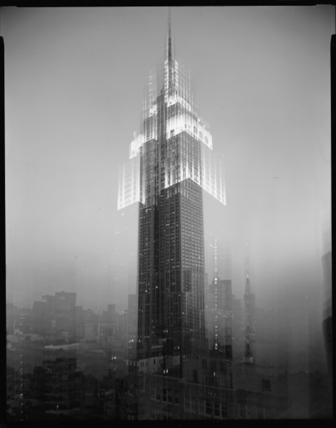 Len Prince, Empire State Building (Motion Landscape), New York, 2001