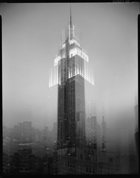 Len Prince, Empire State Building, Motion Landscape, New York City, 2001