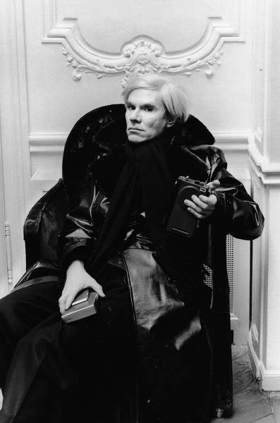 Helmut Newton, Andy Warhol, Paris, 1976
