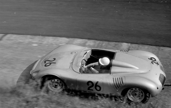 Jesse Alexander, Jo Bonnier, Porsche, 1000 Kilometer, Rennen, N&uuml;rburgring, 1959