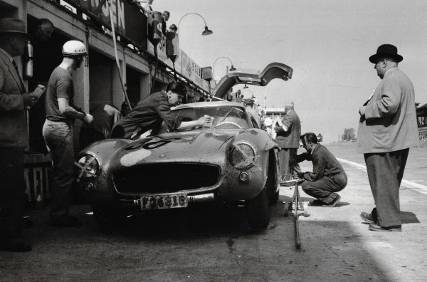 Jesse Alexander, Mercedes W196, Grand Prix of France, Reims, France, 1954