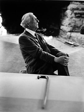 Bert Stern, Frank Lloyd Wright, 1954