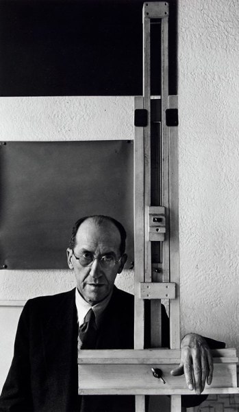 Arnold Newman, Piet Mondrian, 1942