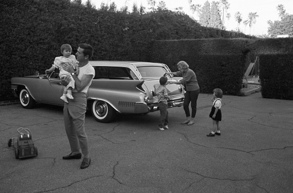 Sid Avery&nbsp;, Jackie Coooper and his family, 1961
