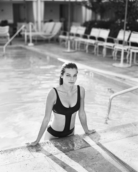 Pamela Hanson, Cordula, French VOGUE, Los Angeles, 1989