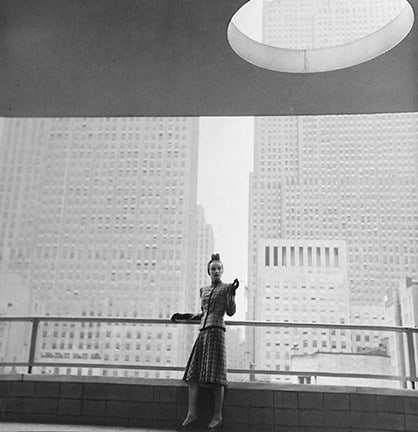 Louise Dahl-Wolfe, Balcony, Museum of Modern Art, Rita Touhy