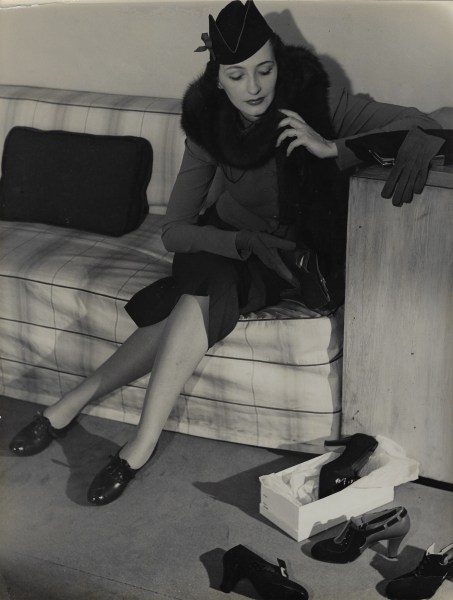 Herbert Matter&nbsp;, Model with Shoes&nbsp;