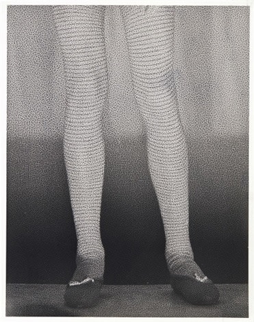 Erwin Blumenfeld, Legs &agrave; la Seurat, New York, 1942