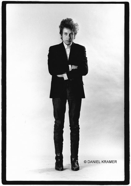 Daniel Kramer, Bob Dylan Standing in Studio, New York, 1965