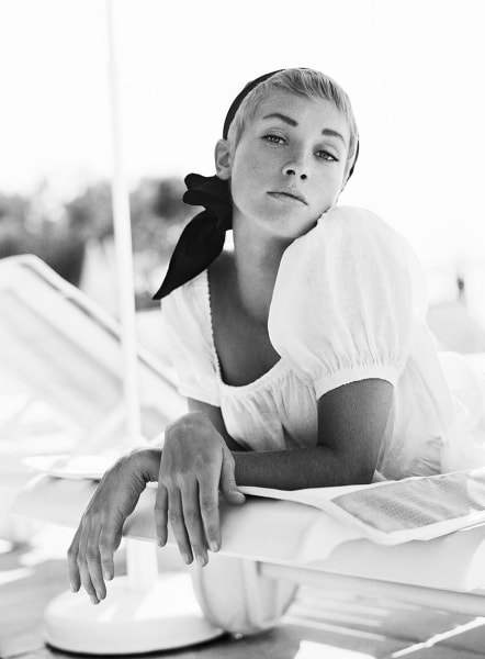 Pamela Hanson , Beri, French VOGUE, Cap d'Antibes, 1993