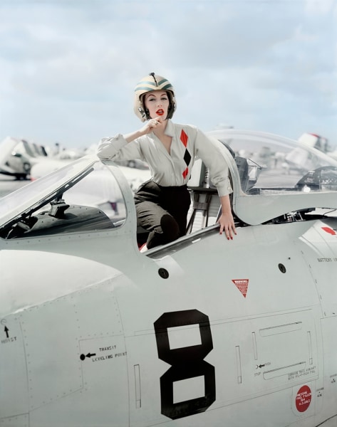 William Helburn, Dovima Jet Pilot, Westhampton, New York, circa 1955