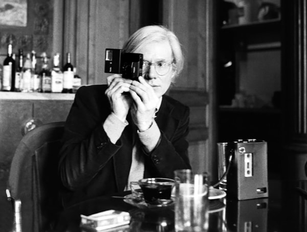 Harry Benson, Andy Warhol at The Factory, New York, 1977