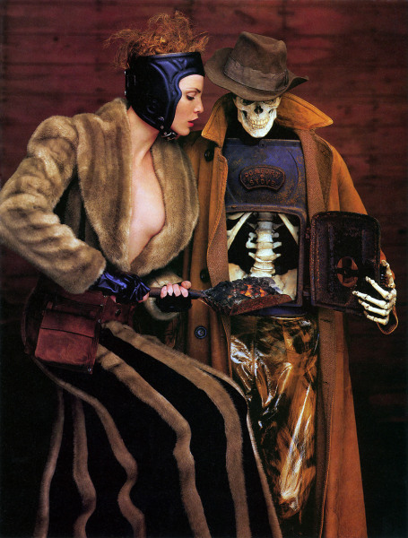 Richard Avedon&nbsp;, Episode 8: In Memory of the Late Mr. and Mrs. Comfort, 1995&nbsp;(Her, Jean Paul Gaultier; Him, Early Halloween)