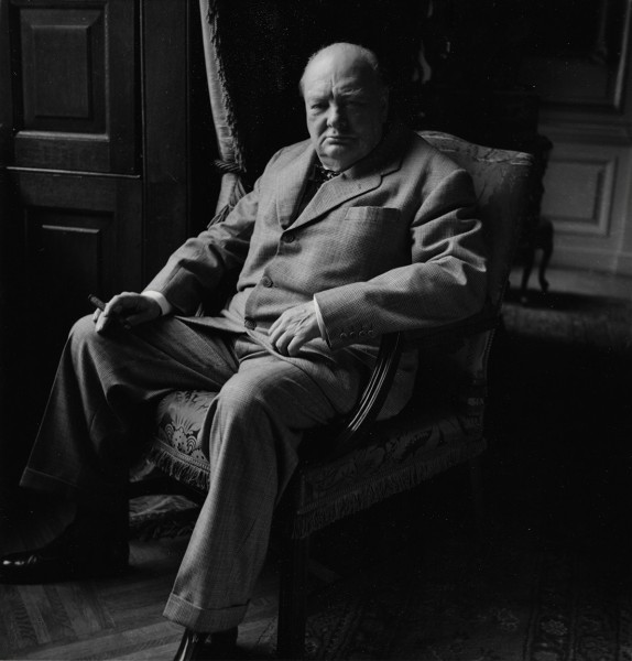 Toni Frissell, Winston Churchill, circa 1945