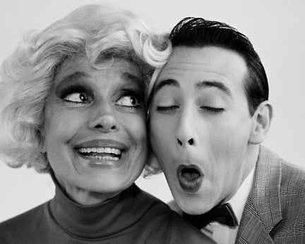 Herb Ritts, Carol Channing and Pee Wee Herman, Hollywood, 1987