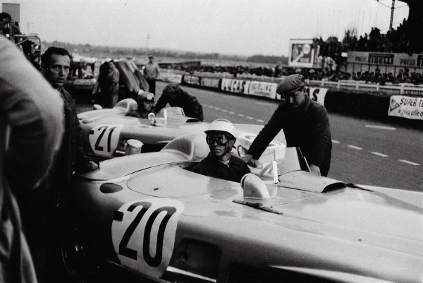 Jesse Alexander, John Fitch, Mercedes Le Mans, 1955