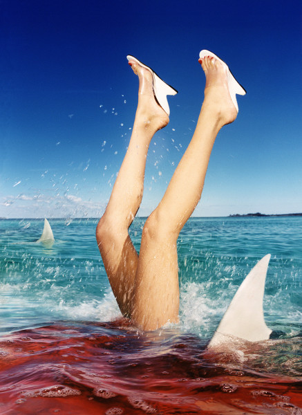 David LaChapelle, Shoes to Die For, Bahamas 1997