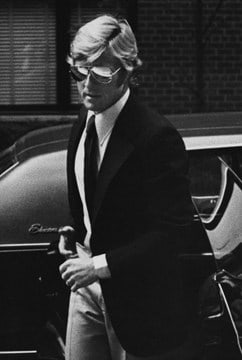 Ron Galella, Robert Redford arriving at Mary Lasker&rsquo;s apartment, New York, 1974