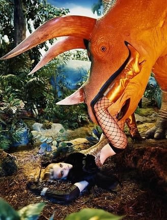 David LaChapelle, Cunnilingus Rex, 2004