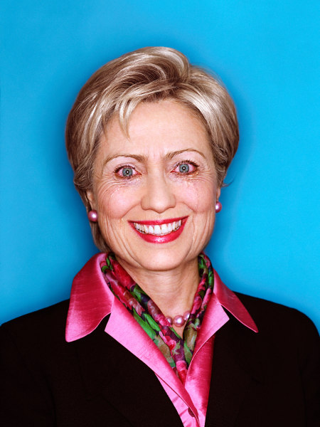 David LaChapelle,  Hilary Clinton: Politician's Paradox, 2001