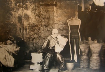 Deborah Turbeville, For Charles Jourdan: Beverly in Betsey Johnson, Woolf Form Dummy Factory in New York, 1974