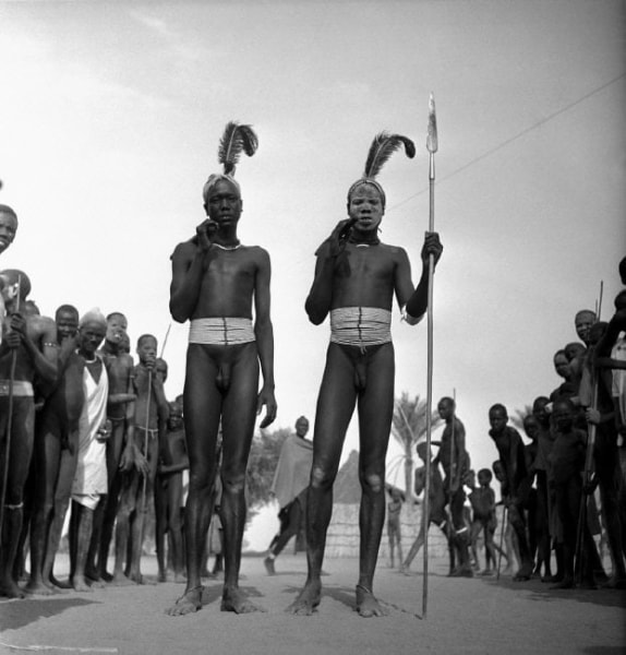 George Rodger, Dinka Boys of the Duk Faiwil Tribe, Sudan 1949