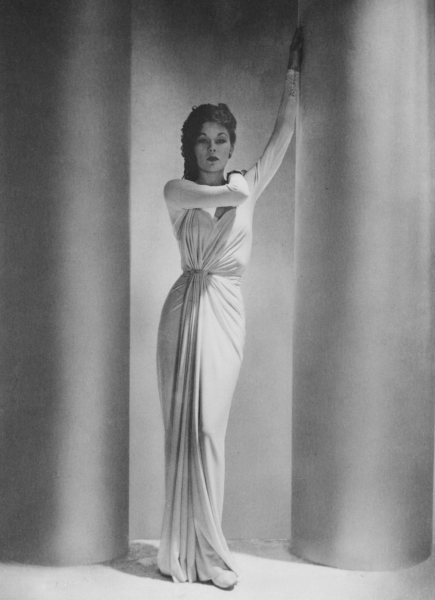 Horst P. Horst, Evening Gown By Alix Paris 1938