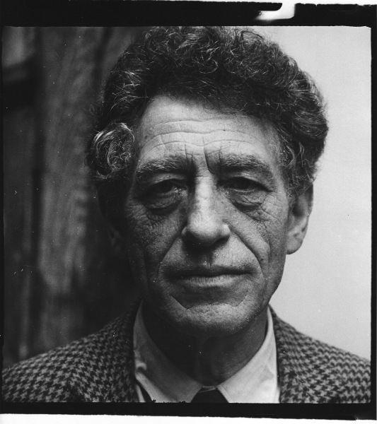 Herbert Matter, Portrait of Alberto Giacometti, 1960