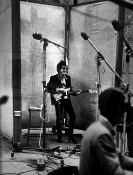 Daniel Kramer, Bob Dylan at &quot;Like a Rolling Stone&quot; Session, Columbia Records, New York, 1965