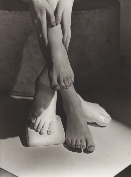 Horst P. Horst&nbsp;, Feet with Plaster Casts, New York, 1939