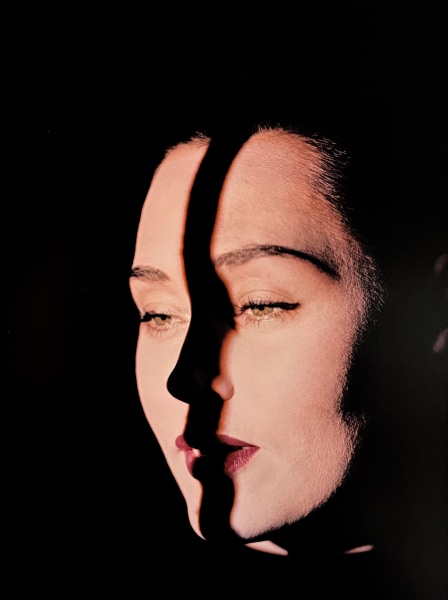 Erwin Blumenfeld, Face with Shadow,1940s