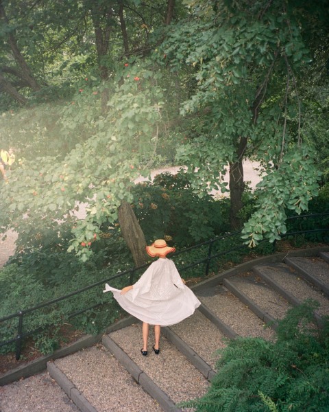 Sophie Elgort, Hikari in Central Park, New York, 2018