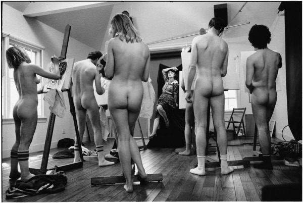 Elliott Erwitt Nude Artist’s Life Drawing, New York, 1983