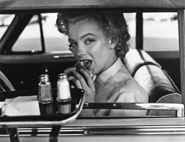 Philippe Halsman, Marilyn At The Drive-in, 1952