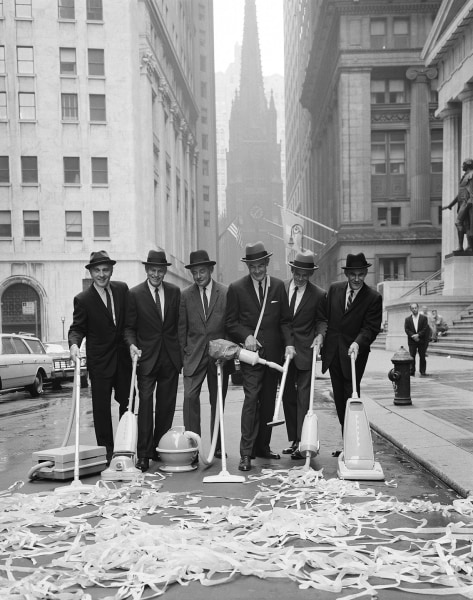 William Helburn, Clean Up New York Campaign: Wall Street, New York, circa 1960