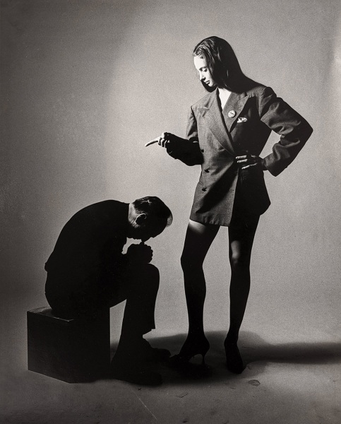 Bert Stern,  George Balanchine and Suzanne Farrell, VOGUE, 1967