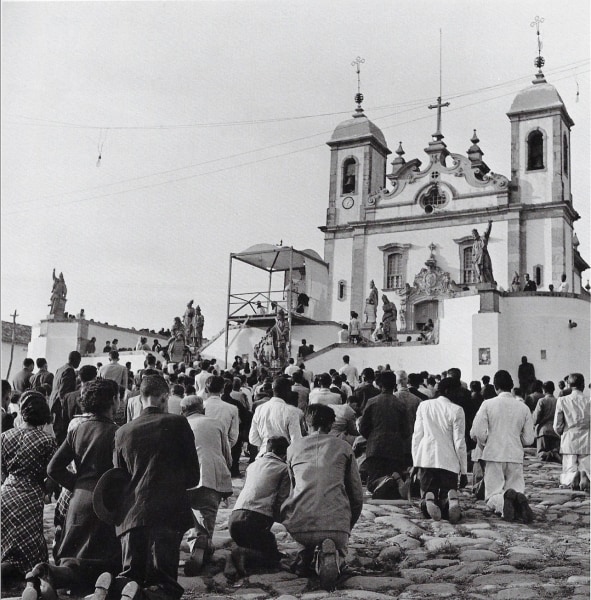 Church in Minas Gerais, Aleijadinho, Brazil, 1941